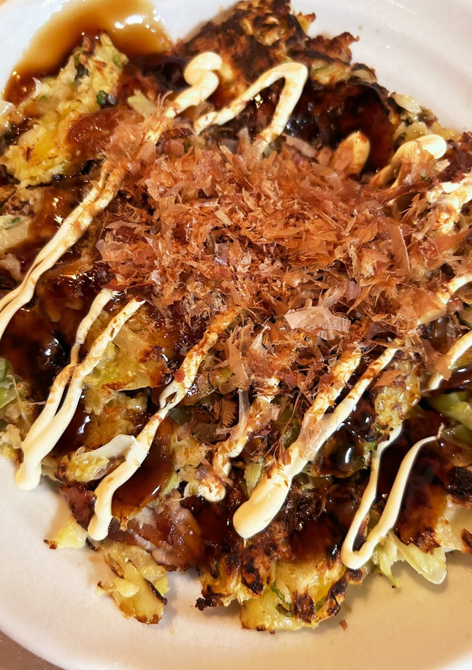 ほぼキャベツ！キャベツ焼きお好み焼き風-レシピのメイン写真