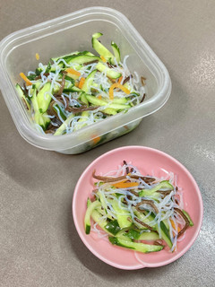 キュウリと春雨の酢の物-レシピのメイン写真