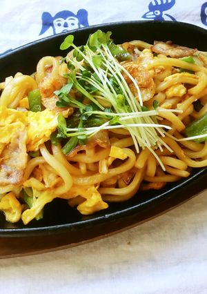 バター醤油焼きうどん♪-レシピのメイン写真