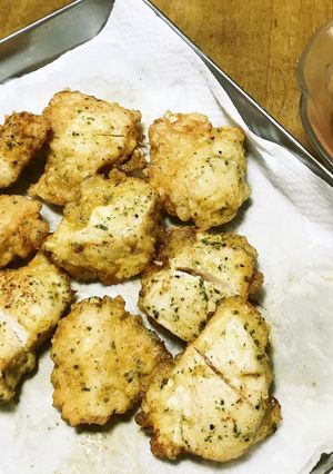 鶏胸肉のナゲット風（オーロラソース添え）-レシピのメイン写真