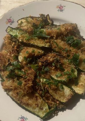 ズッキーニの香草パン粉焼き-レシピのメイン写真