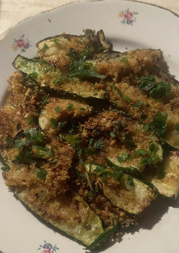 ズッキーニの香草パン粉焼き-レシピのメイン写真