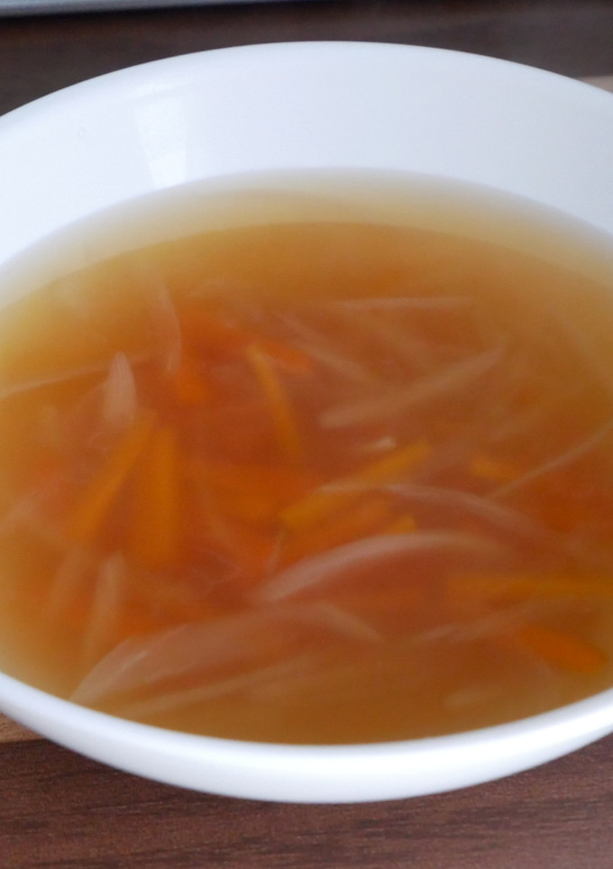 不器用椎茸戻し汁玉ねぎスープ-レシピのメイン写真