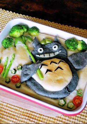 チーズフォカッチャ　となりのトトロ-レシピのメイン写真