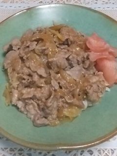 牛丼-レシピのメイン写真