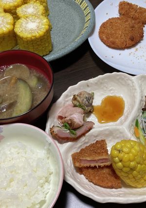 なすと株なめこの味噌汁-レシピのメイン写真