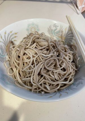 ホットクックでそば-レシピのメイン写真