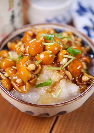 夏の副菜②冷た～い☆なめこおろしポン酢-レシピのメイン写真