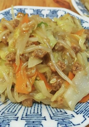 カップヌードル謎肉で八宝菜-レシピのメイン写真