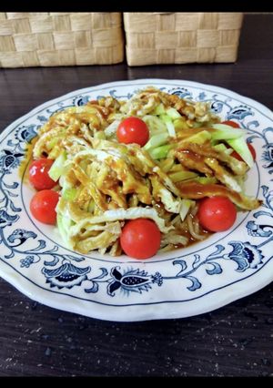 白きゅうりの冷麺-レシピのメイン写真