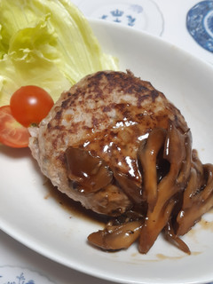 ごぼうハンバーグ-レシピのメイン写真