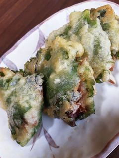 豚コマとミョウガで♪夏の大葉はさみ揚げ-レシピのメイン写真