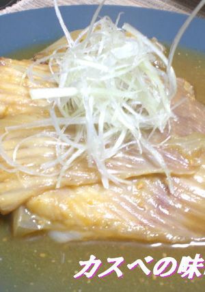 カスベの味噌煮-レシピのメイン写真