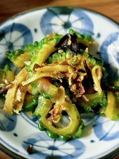 レンチンかんたん!ゴーヤの和え物-レシピのメイン写真