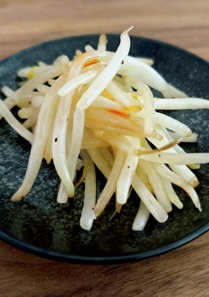 レンチンかんたん！ピリ辛もやし-レシピのメイン写真