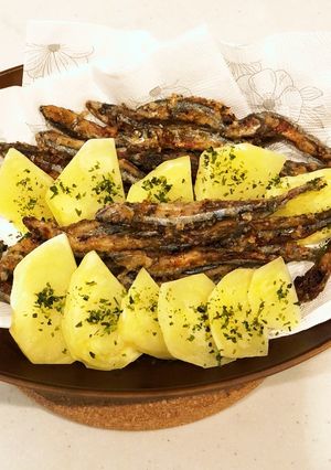 ◆コンソメ味◆きびなごの唐揚げ-レシピのメイン写真