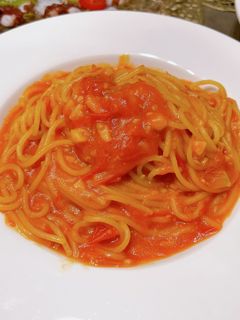 生トマトのスパゲッティ-レシピのメイン写真