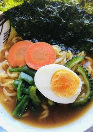 ラ王アレンジレシピ●夏野菜盛り-レシピのメイン写真