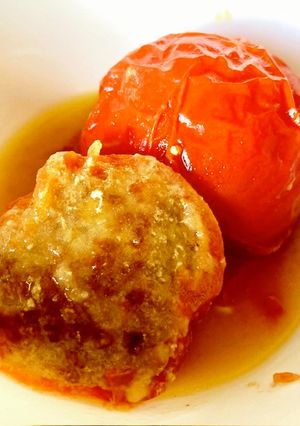 トマトの肉詰め-レシピのメイン写真