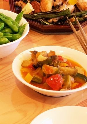 夏野菜のラタトゥイユ。-レシピのメイン写真