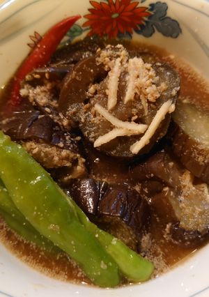 冷えひえナスのごま味噌煮-レシピのメイン写真