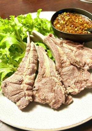チャンサンマハ(ラム肉の塩味煮込み)-レシピのメイン写真
