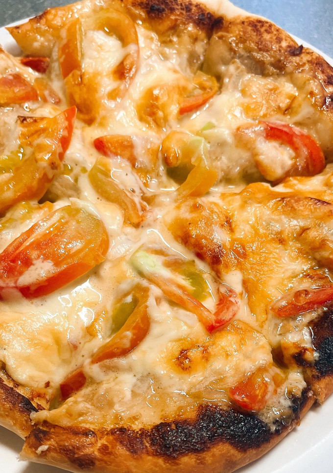 【乗せて焼くだけ】佐伯ごまだしピザ-レシピのメイン写真