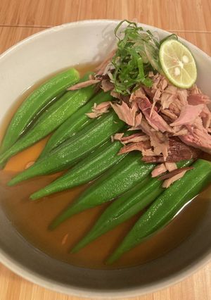 オクラとなまり節〜冷製煮浸し〜-レシピのメイン写真