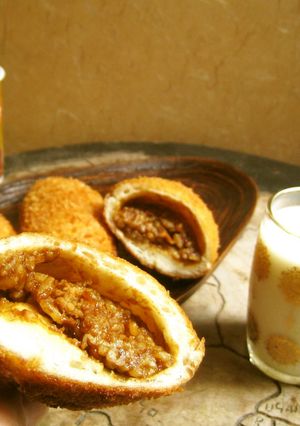 カレーメシパン-レシピのメイン写真