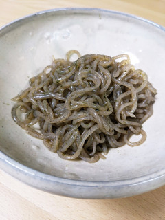 糸こんにゃくの炒め物、青のり入り-レシピのメイン写真