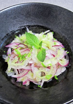 白ゴーヤのサラダ-レシピのメイン写真