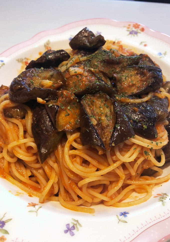 【激旨！】とろーりナスのトマトパスタ-レシピのメイン写真