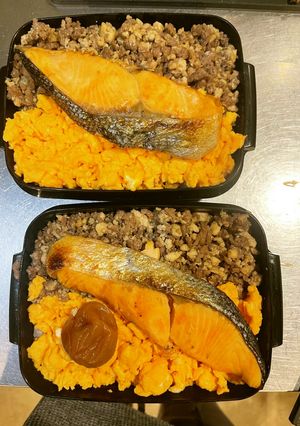 さっぱり美味しいそぼろ弁当-レシピのメイン写真