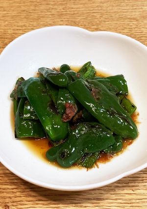 ピーマンでも和食！ピーマンの焼き浸し-レシピのメイン写真