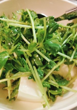 簡単！豆苗サラダ-レシピのメイン写真