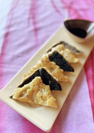 鶏挽き肉のお焼き-レシピのメイン写真