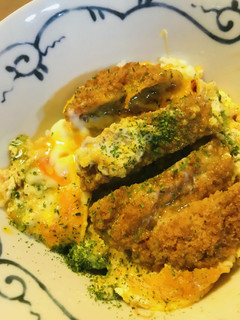市販カツ●ゴーヤーチャンプルーカツ丼-レシピのメイン写真