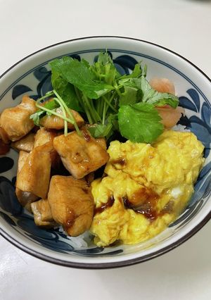 鶏胸肉の照焼親子丼-レシピのメイン写真