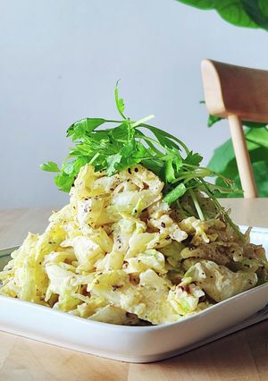 キャベツ大量☆本格カレーサラダ-レシピのメイン写真