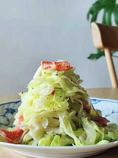 キャベツナムルで大量消費☆カニかま☆弁当-レシピのメイン写真