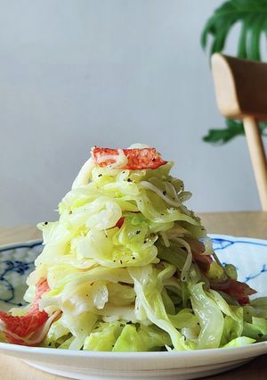 キャベツナムルで大量消費☆カニかま☆弁当-レシピのメイン写真