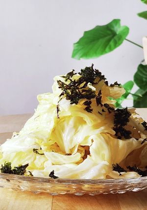 あと1品☆韓国キャベツサラダ☆韓国のり-レシピのメイン写真