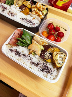 20240722娘ちゃん息子っちのお弁当-レシピのメイン写真