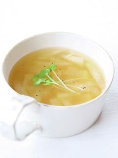 優しい風味が美味しい【冬瓜と生姜のスープ-レシピのメイン写真