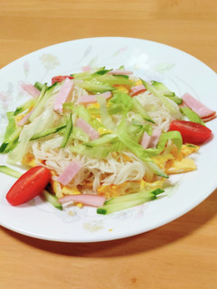 レモン讃岐そうめんサラダ-レシピのメイン写真