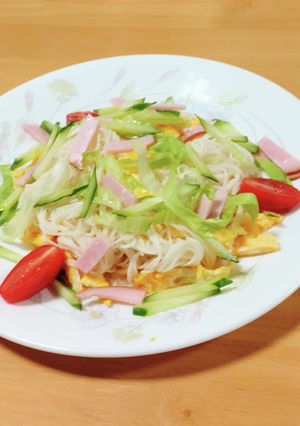 レモン讃岐そうめんサラダ-レシピのメイン写真