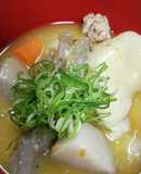 豚汁からのだんご汁♪簡単に作ろう