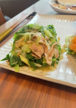 ねぎ豚しゃぶサラダ-レシピのメイン写真