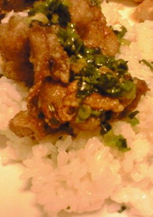 ★☆鳥皮唐揚げ丼★☆-レシピのメイン写真