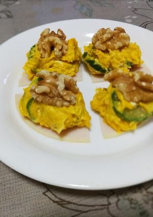 こだわりかぼちゃの簡単サラダ-レシピのメイン写真